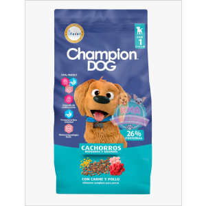 Champion Dog cachorro medianos 18 Kg